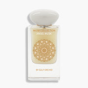 Angel Musk - A soft yet captivating oriental sweet fragrance with creamy vanilla, smooth musk, and rich tonka, enhanced by warm sandalwood and a hint of dry fruits for effortless elegance.