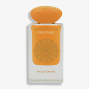 Piña Colada - A tropical musky fruity fragrance with juicy pineapple, creamy coconut, and golden vanilla musk, capturing the essence of sun-kissed skin and endless summer bliss.
 