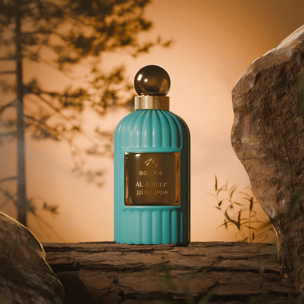 Sewar Al Amber combines saffron, amberwood, and cedar for a sophisticated woody oriental fragrance, perfect for adding a touch of luxury and elegance.
