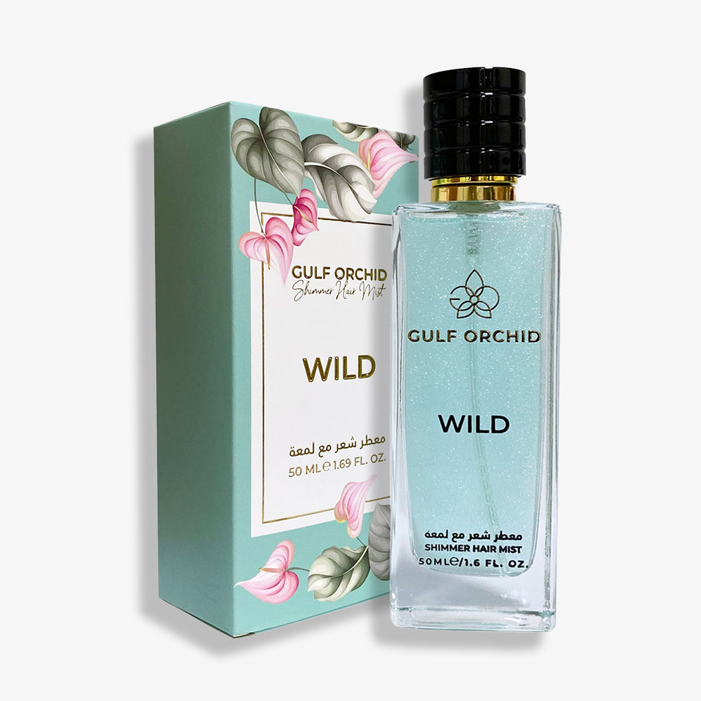 Wild - Shimmer Hair Mist by Sewar ā A 50ML scented hair mist with a radiant shimmer and fresh floral fragrance.