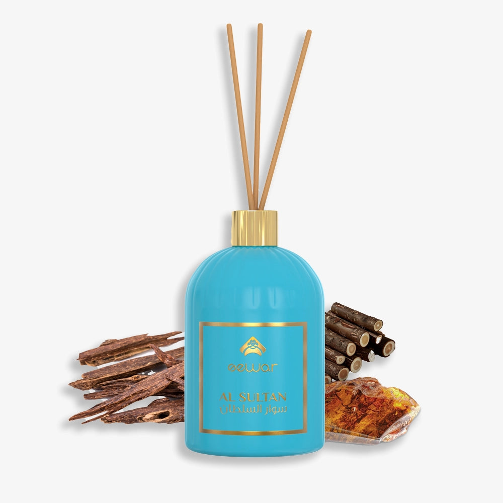 Sultan Diffuser Sewar Al Sultan Reed Diffuser - Long-Lasting Home Fragrance