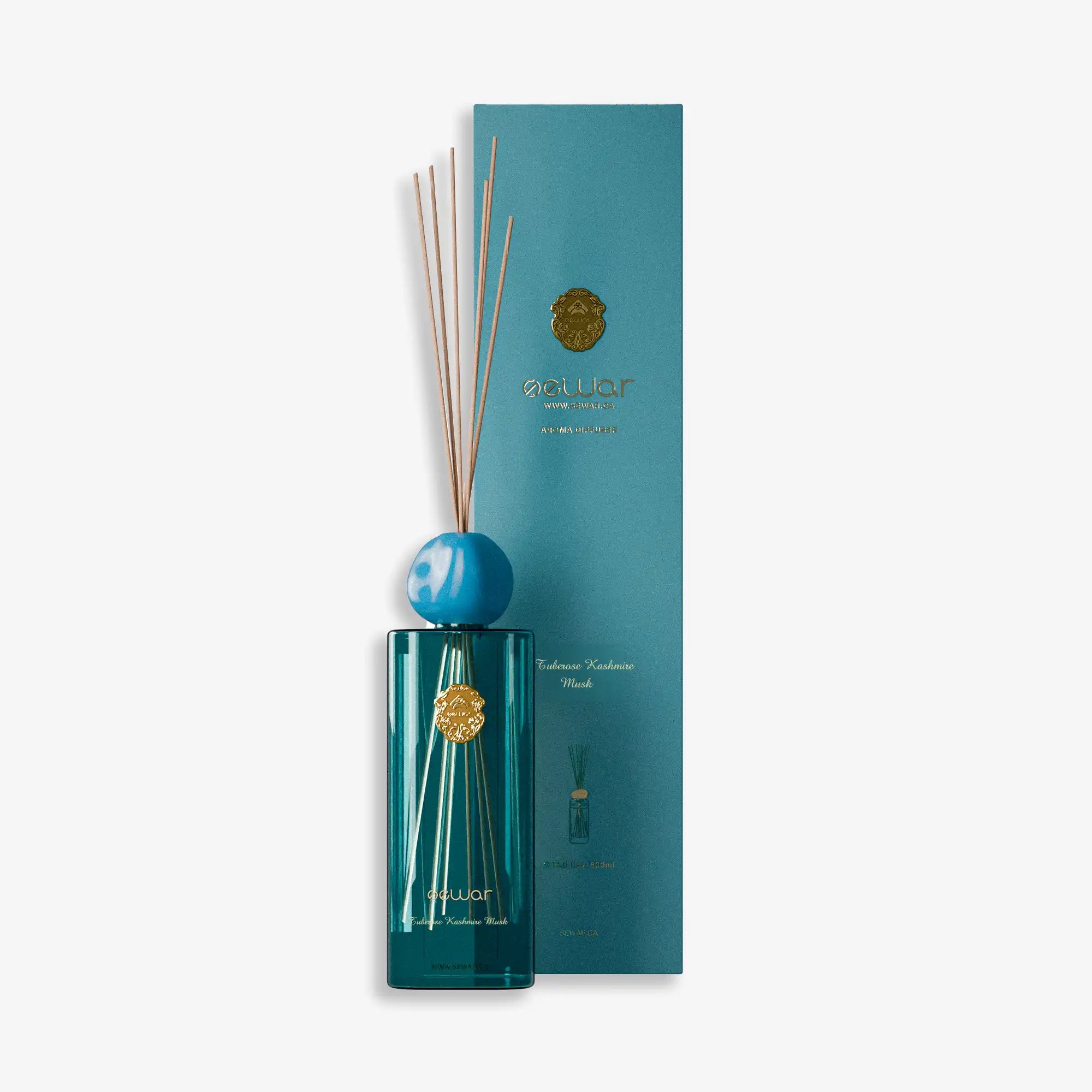 Tuberose & Kashmir Musk Luxury - Reed Diffuser
