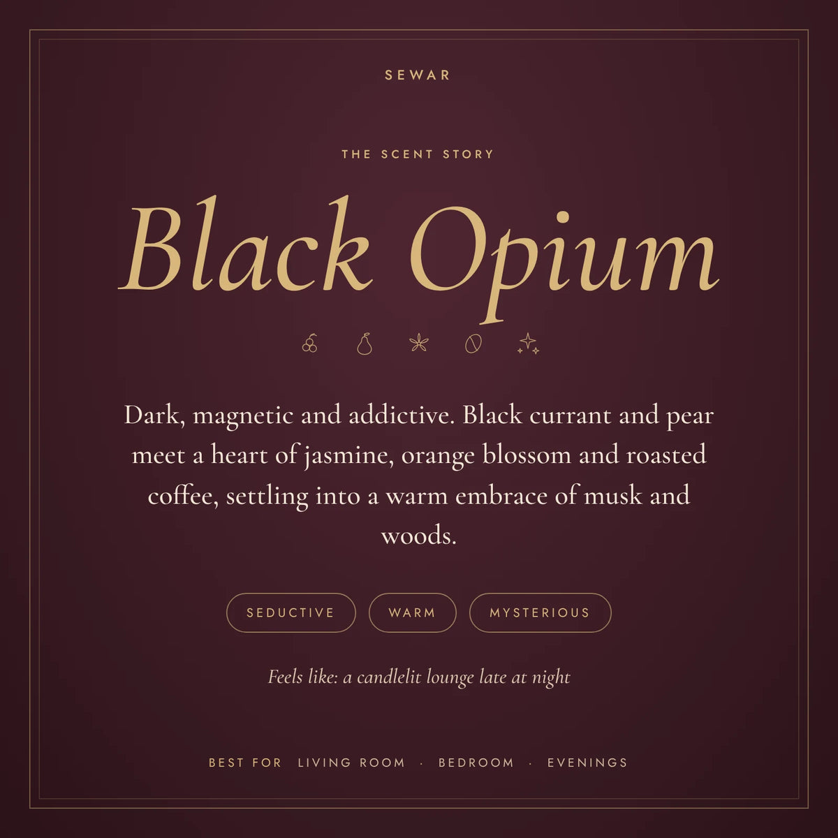 Black Opium scent story