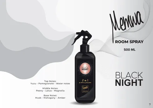 Black Night - Room Spray