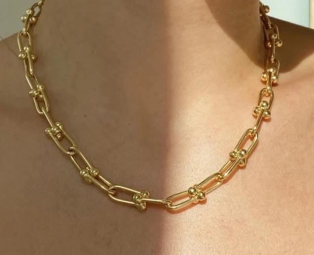 10k Gold Hardwear Necklace