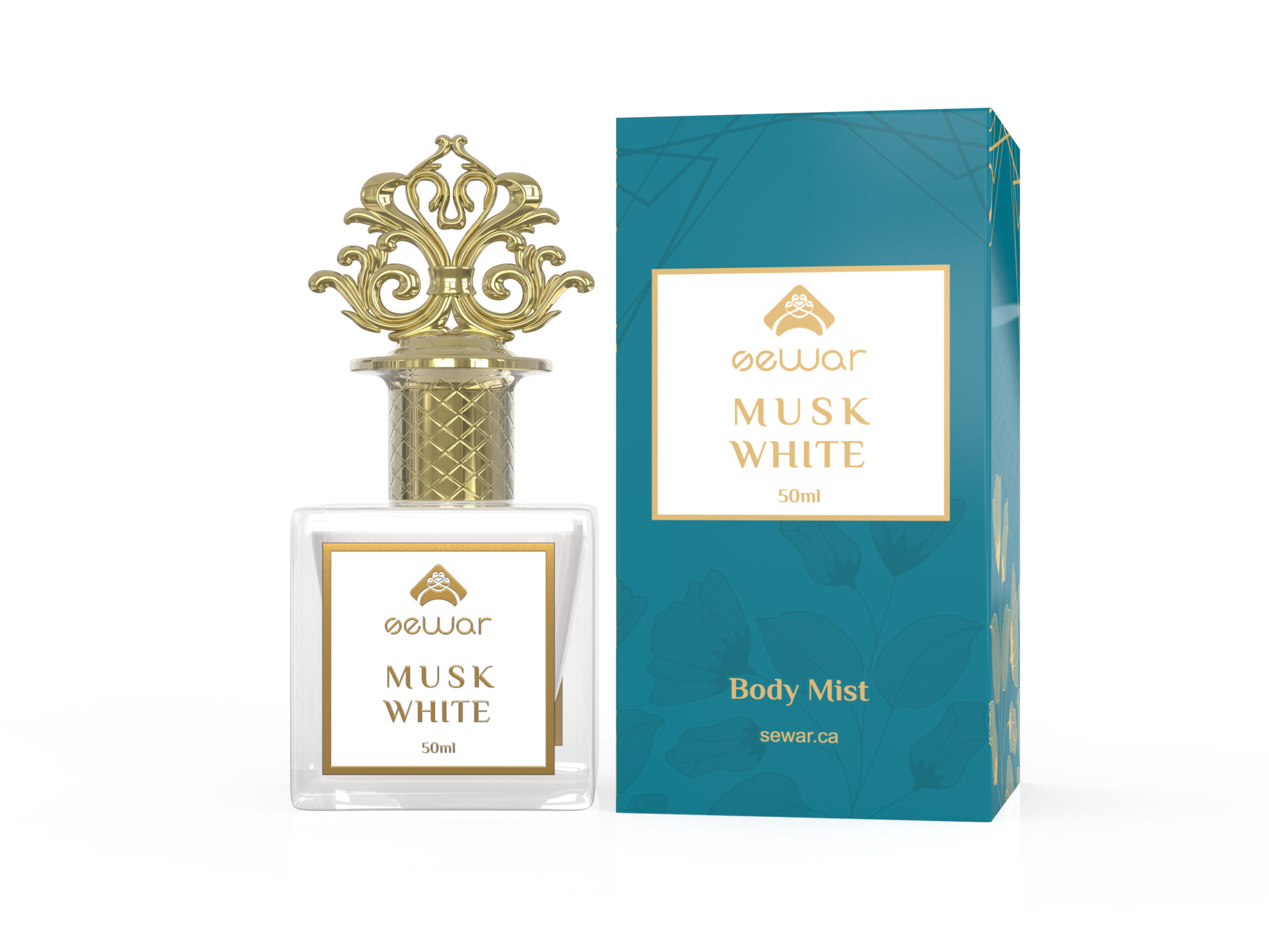 White Musk Body Mist by Sewar with Clean and Soft Musk Notes