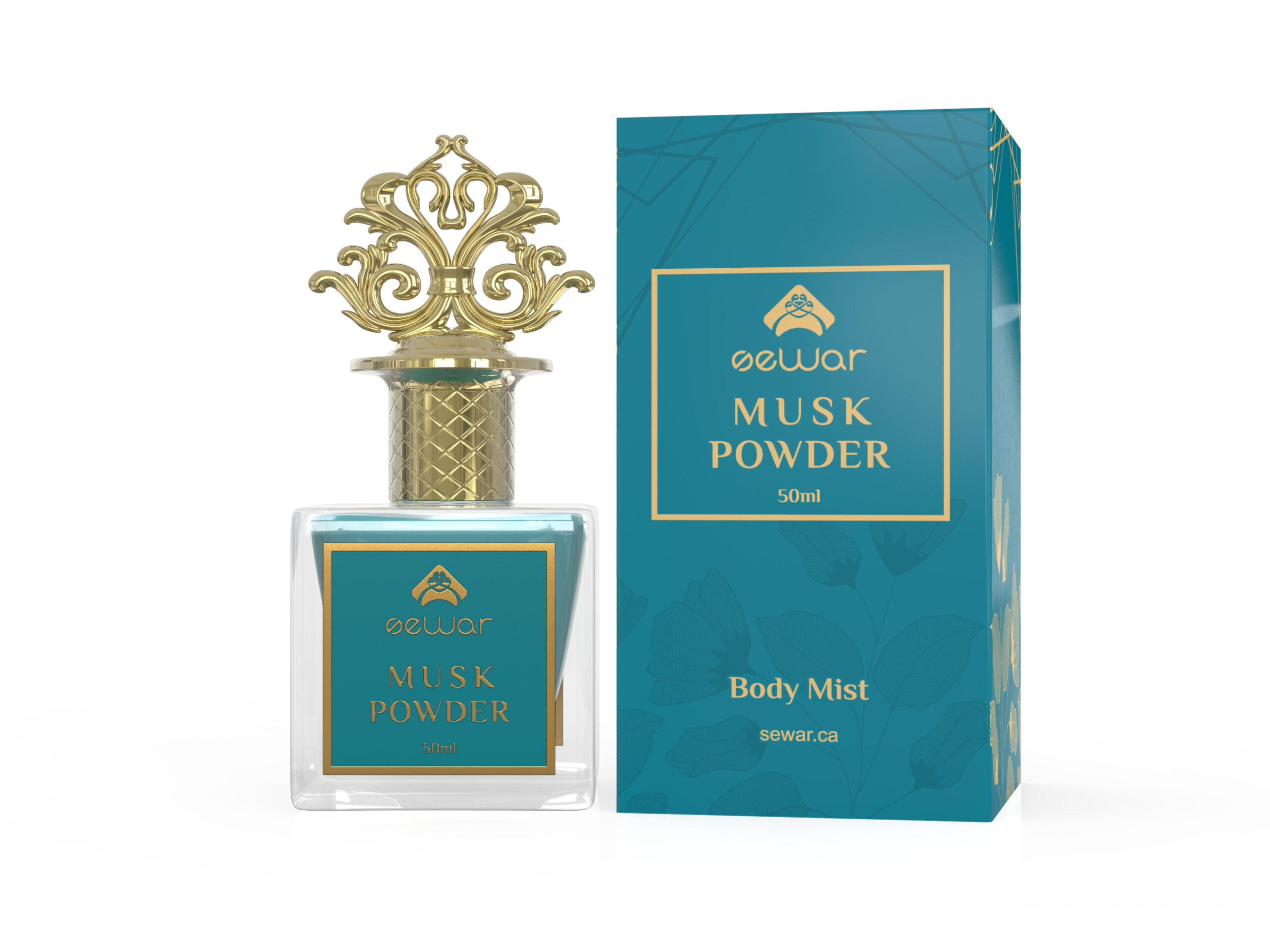 Powder Musk Body Mist by Sewar with Light and Airy Powder Notes