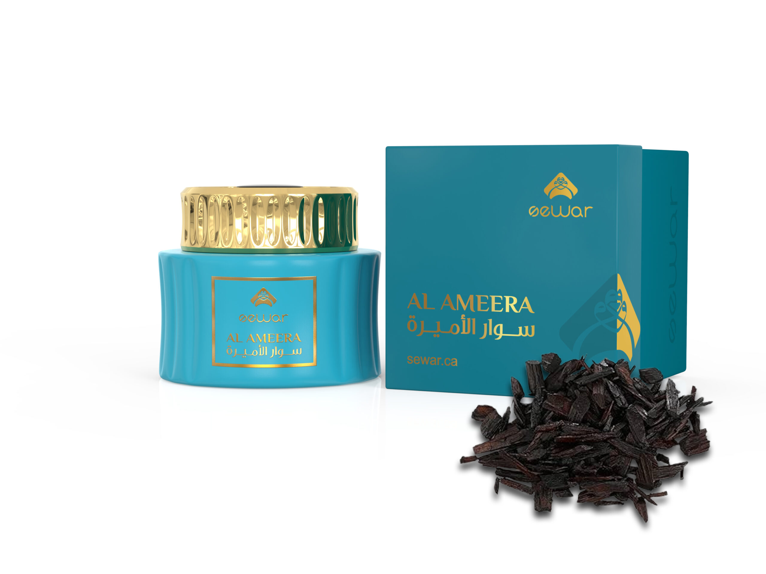 Sewar Al Ameera Bukhoor with Olibanum, Amber, and Agarwood (Oud)