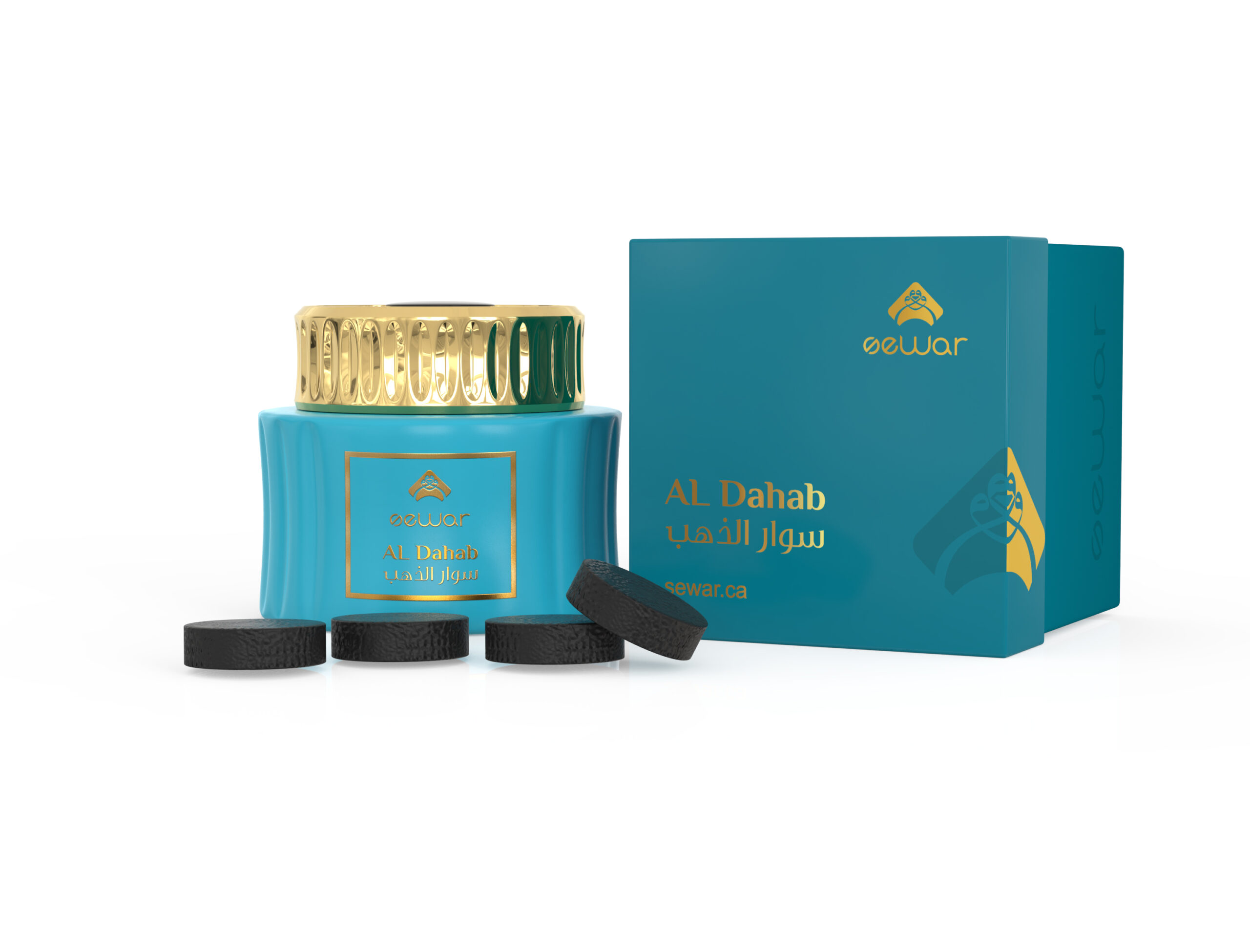 Sewar Al Dahab Bukhoor with Rich Oudh Powder, Amber, Essential Oils, and Fragrance